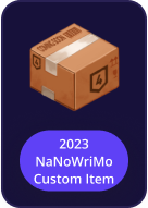 2022 NaNoWriMo medal
